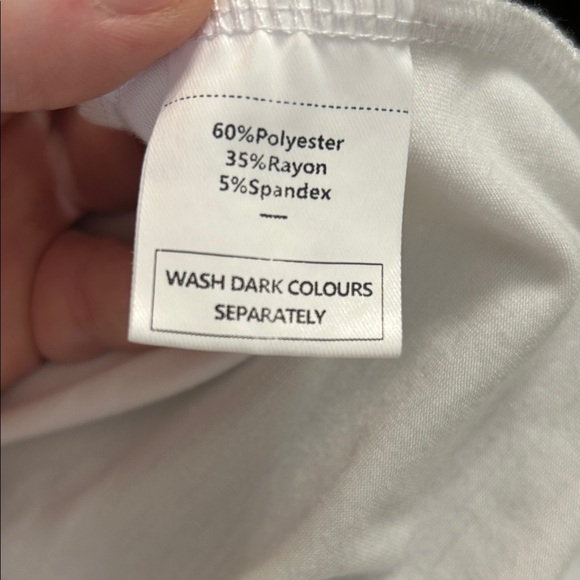 Elegant White V-Neck Women's Top -Size XXL - Picture 7 of 7